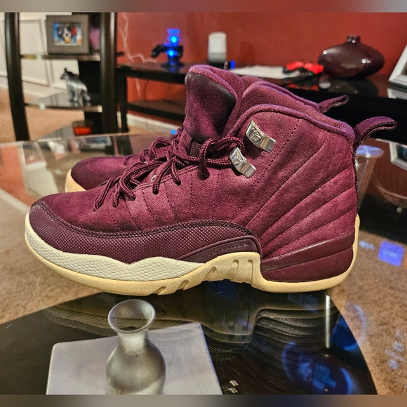 Air jordan 12 Bordeaux size 6y - Picture 3 of 7
